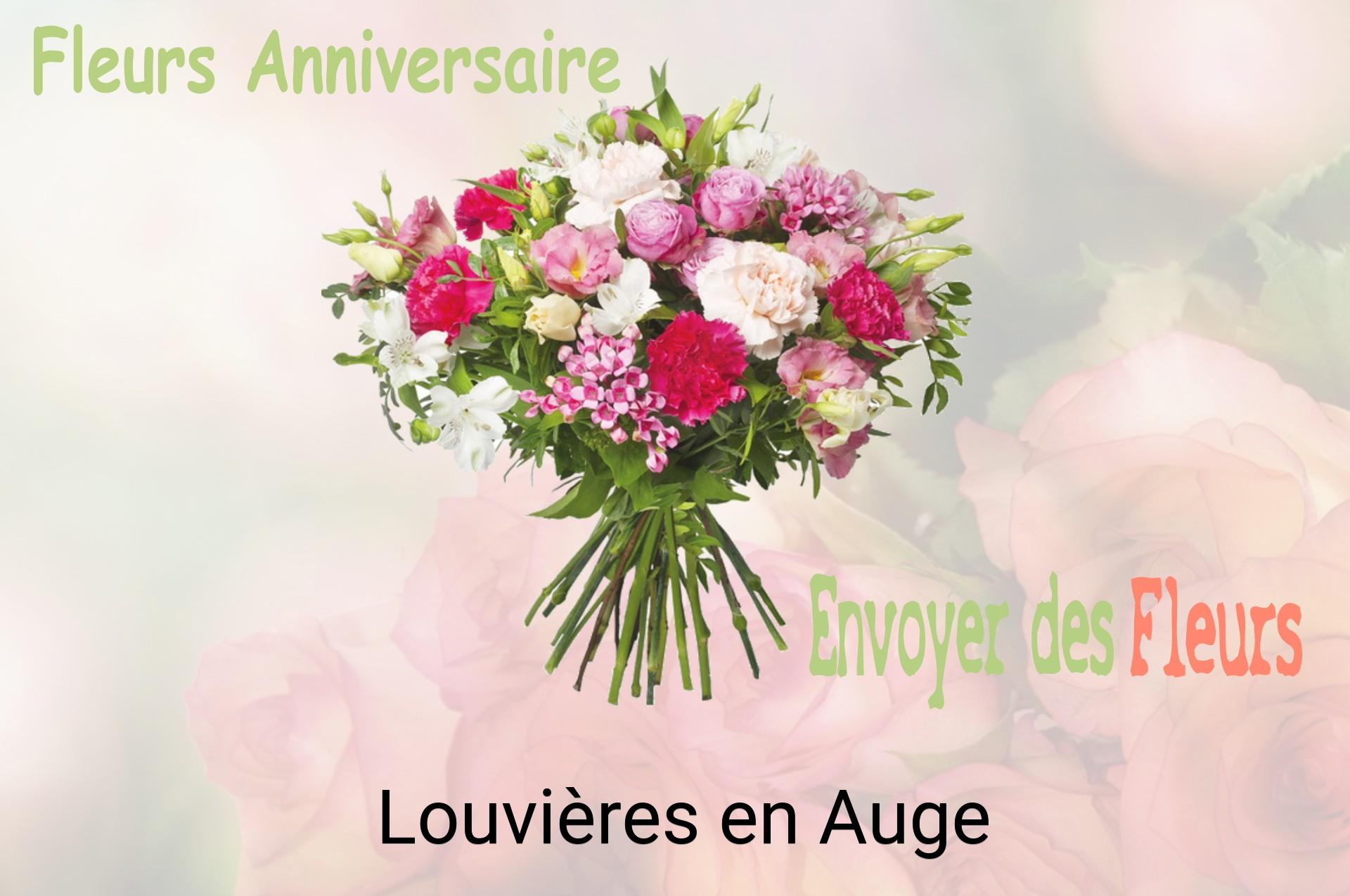 Bouquet de fleurs d’anniversaire livré à Louvières-en-Auge