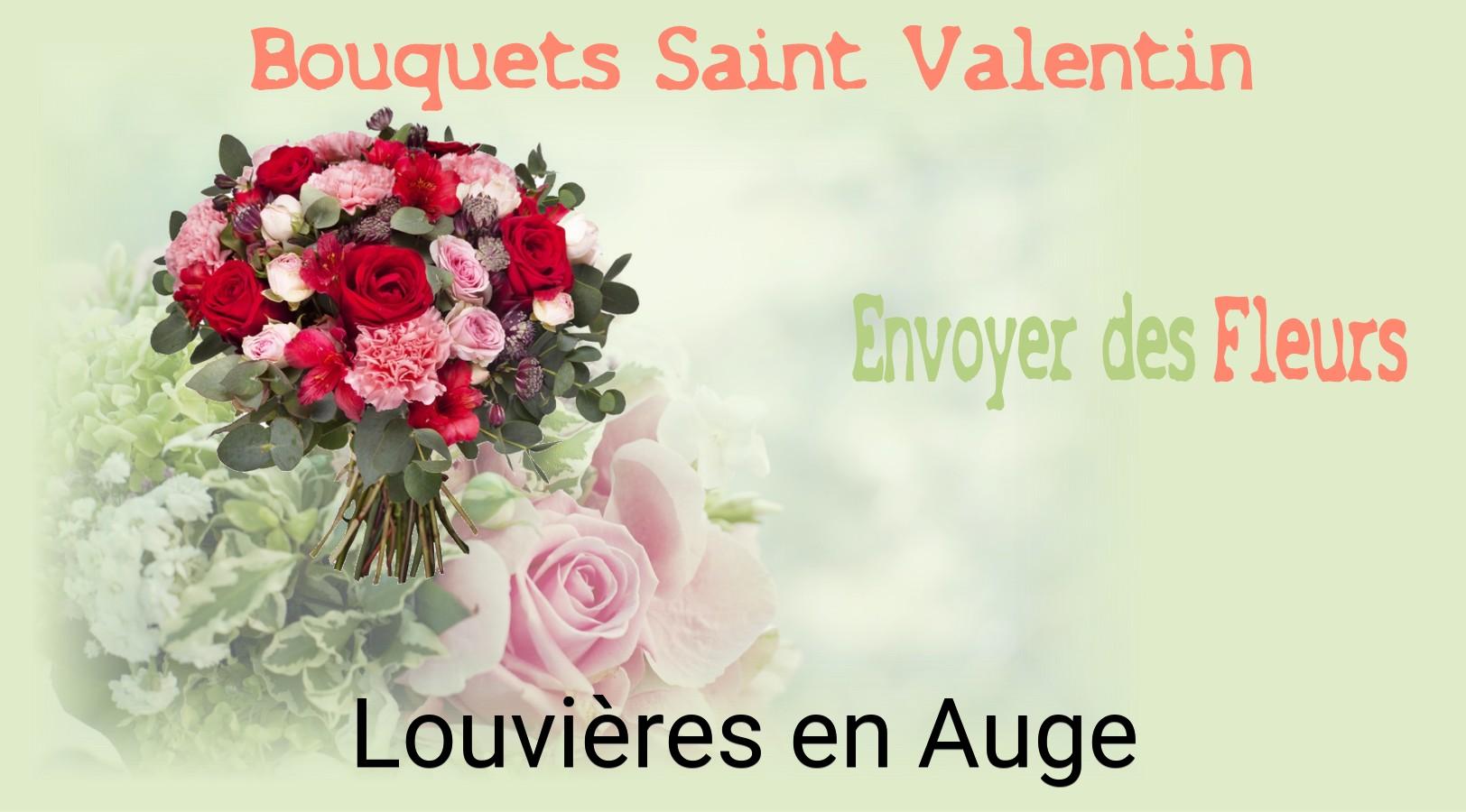 Roses de Saint-Valentin livrées à Louvières-en-Auge